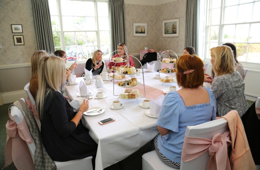 baby shower afternoon tea