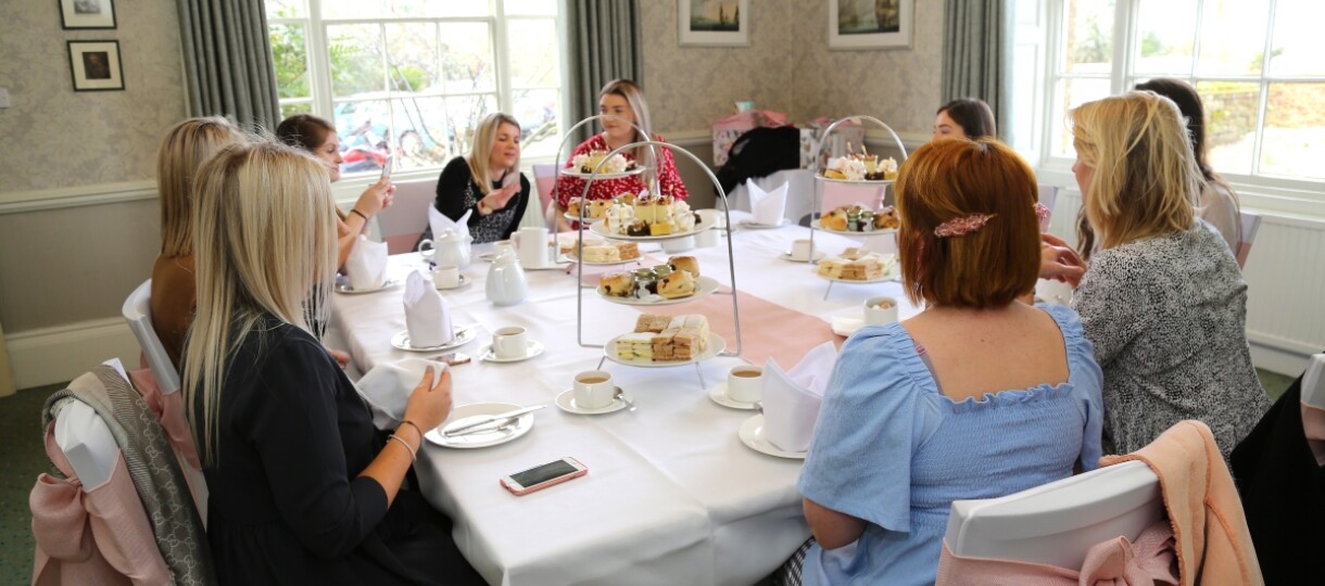 baby shower afternoon tea